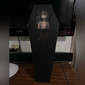 Nightmare Before Christmas Pajama Jack Skellington doll in coffin
